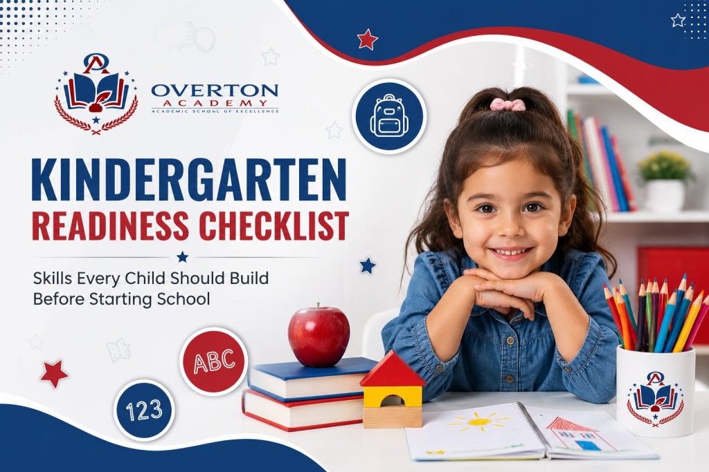Kindergarten readiness checklist for children before starting school